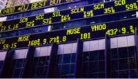 stock ticker